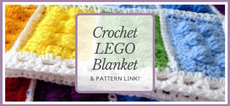 Crochet Lego Blanket (And Pattern Link!) - www.craftaboo.com