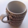 download (1) Crochet Cup Cozy Pattern, Built in Coaster, PDF Download