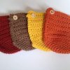 download (2) Crochet Cup Cozy Pattern, Built in Coaster, PDF Download
