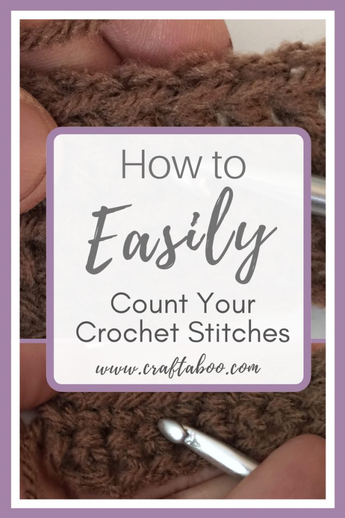 How to Easily Count Your Crochet Stitches - www.craftaboo.com