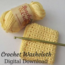 il_1588xN.1586827455_ocko Beginner Crochet Washcloth Pattern (PDF Download)