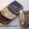 il_1588xN.2120051201_oa44 Crochet Cup Cozy Pattern, Built in Coaster, PDF Download