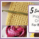 5 Simple & Free Projects to Crochet for Beginners - www.craftaboo.com