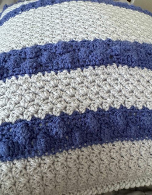 1 (11) Textured Crochet Pillow Pattern (Instant Download)