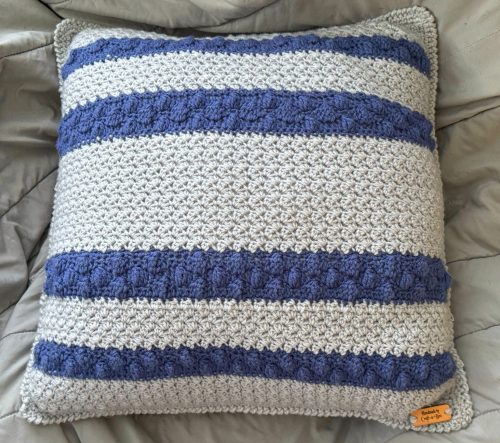 1 (20) Textured Crochet Pillow Pattern (Instant Download)
