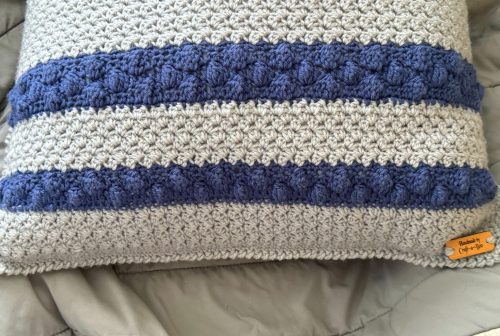 1 (22) Textured Crochet Pillow Pattern (Instant Download)