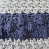 1 (6) Textured Crochet Pillow Pattern (Instant Download)
