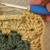IMG_6883 Vintage Granny Square Blanket Crochet Pattern PDF Download