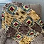 IMG_6942 (1) Vintage Granny Square Blanket Crochet Pattern PDF Download