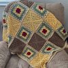 IMG_6942 (1) Vintage Granny Square Blanket Crochet Pattern PDF Download