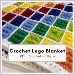 Blog Featured Image (28) Crochet Building Brick Blanket Pattern (PDF Digital Download)