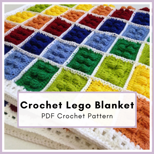 Blog Featured Image (28) Crochet Building Brick Blanket Pattern (PDF Digital Download)