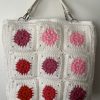IMG_8242 Granny Square Tote Bag Crochet Pattern with Structure (Instant Download)