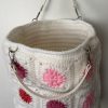 IMG_8245 Granny Square Tote Bag Crochet Pattern with Structure (Instant Download)