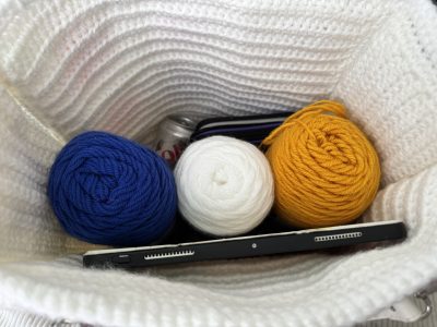 IMG_8248 Granny Square Tote Bag Crochet Pattern with Structure (Instant Download)