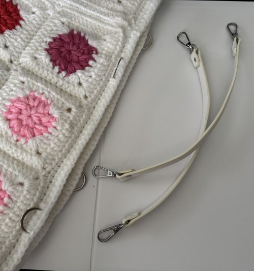 IMG_8252 Granny Square Tote Bag Crochet Pattern with Structure (Instant Download)