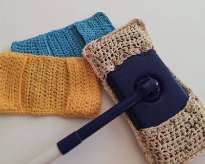 IMG_6390 Crochet Mop Cover Pattern (Reusable + Washable PDF Download)