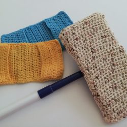 IMG_6391 Crochet Mop Cover Pattern (Reusable + Washable PDF Download)