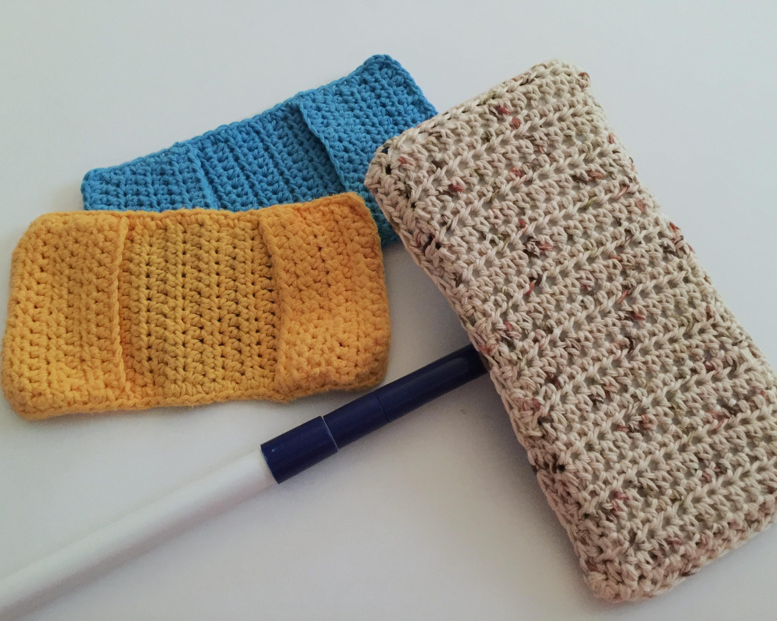 Crochet Mop Cover Pattern (Reusable + Washable PDF Download)