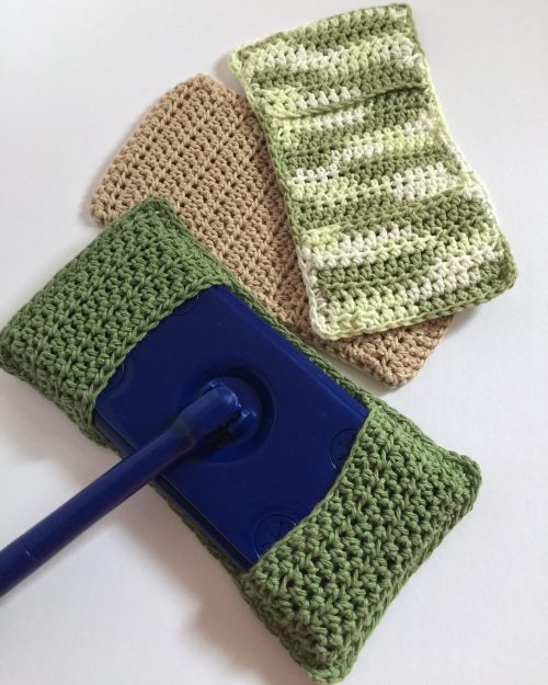 IMG_6467 Crochet Mop Cover Pattern (Reusable + Washable PDF Download)