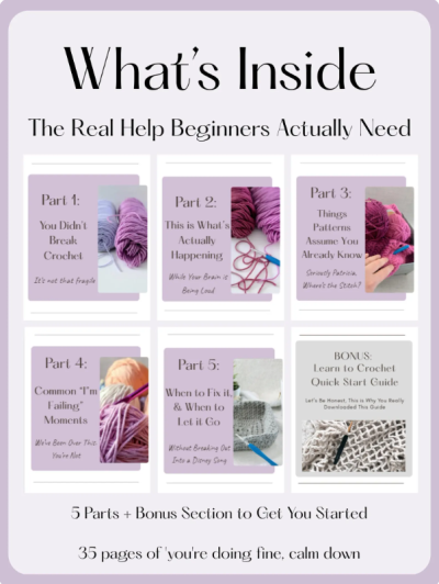 Screenshot 2026-03-19 163642 Beginner Crochet Help Guide: Don't Panic (Instant PDF Download)