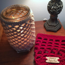 Crochet Jar Candle Cozy Pattern (Two Styles, One PDF)