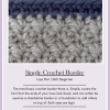 Copy of Placeholder Text Crochet Borders for Blankets: Printable (PDF) Cheat Sheet